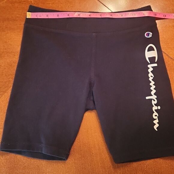 Champion 2 Tee Shirts & 2 Biker Shorts Girls Bundle, Medium, Pink, Grey, & Black - Picture 6 of 10